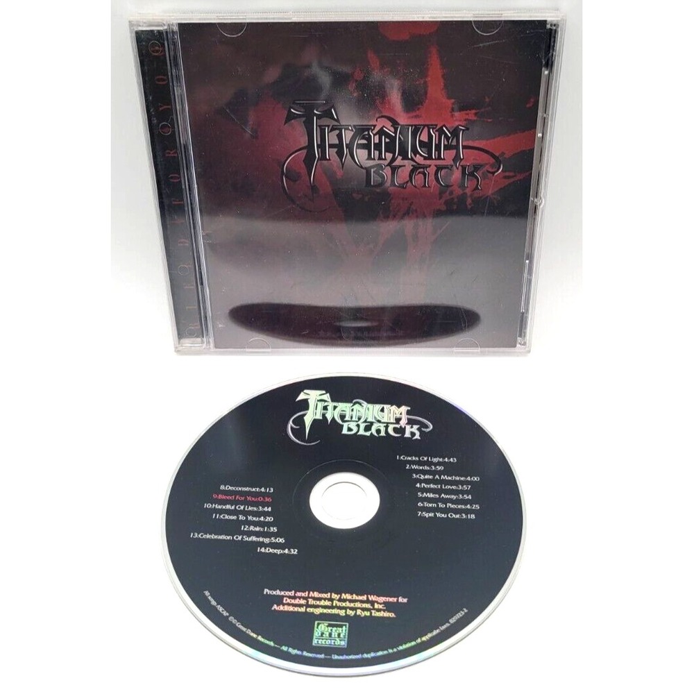 TITANIUM BLACK Bleed For You ROCK CD 2004